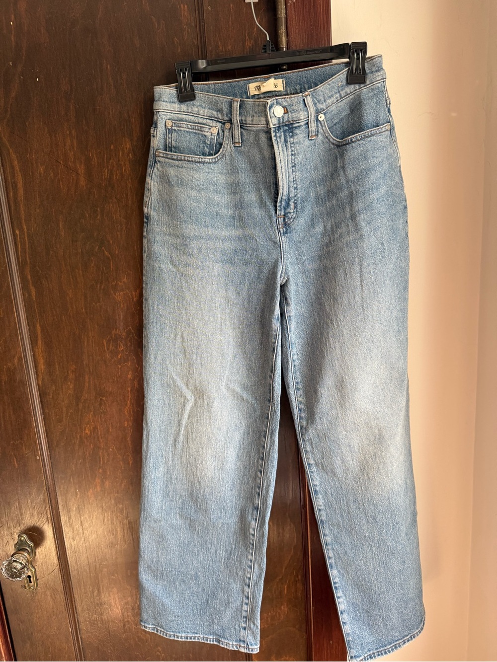 Madewell Light Blue High-Rise Wide Leg Women’s Jeans